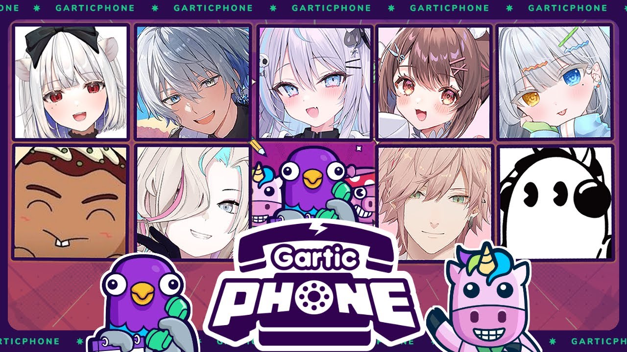 【 Gartic Phone 】いい絵しか書ける気がしない【律可/ホロスターズ】#りつすた