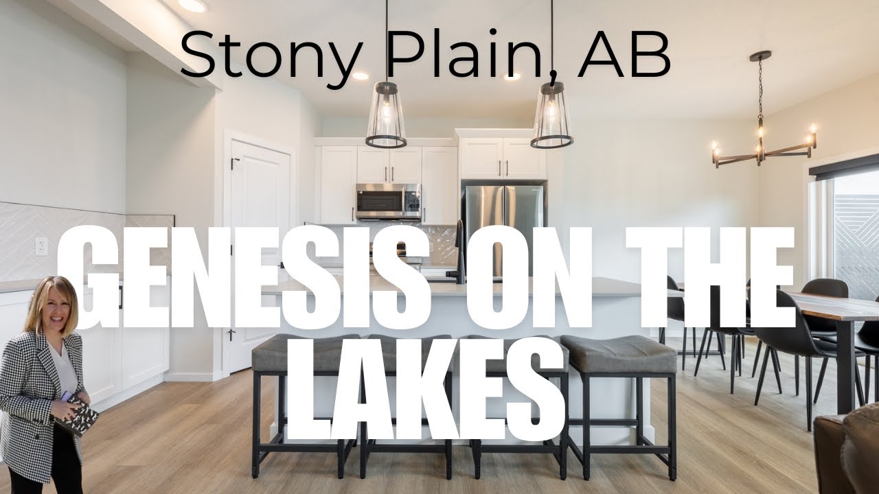 End Unit Townhome with Huge Yard & No Condo Fees! | Genesis on the Lakes, Stony Plain