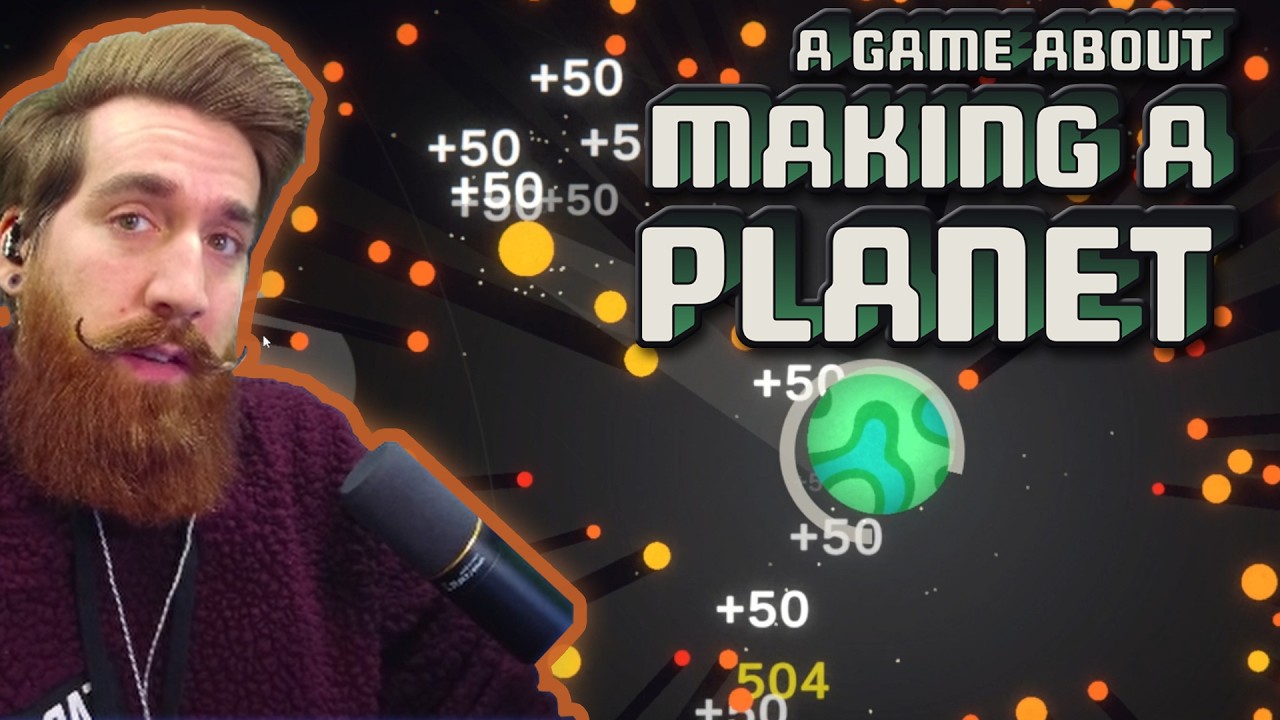 Short Satisfying Incremental Game!! - A Game About Making A Planet (Demo)