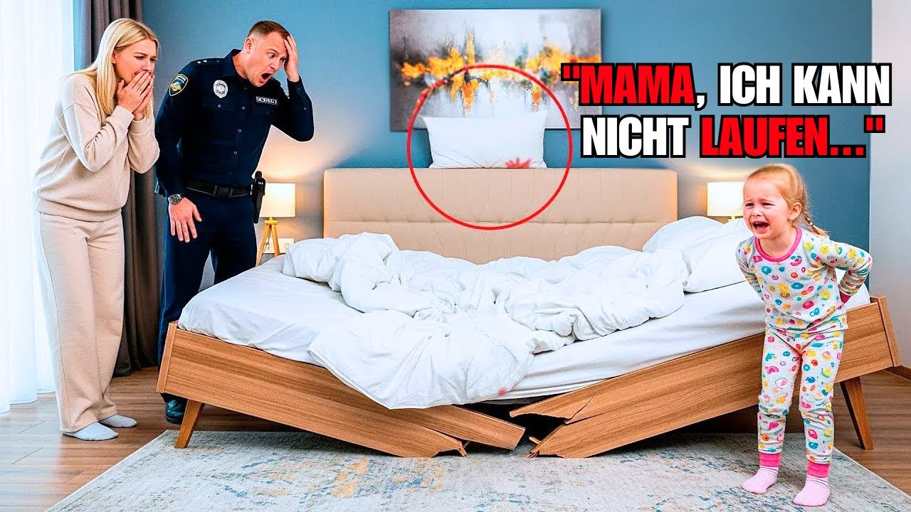 Mutter holt Tochter beim Vater ab — als sie das Bett sieht, ruft sie unter Tränen die 110
