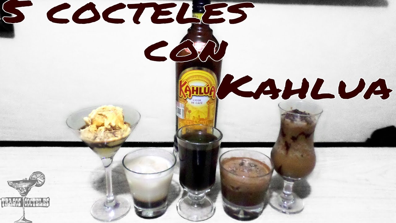 Como Tomar Kahlua (Licor de Cafe)/How Drink Kahlua - Tragos y Cócteles/Cocktails & Shots