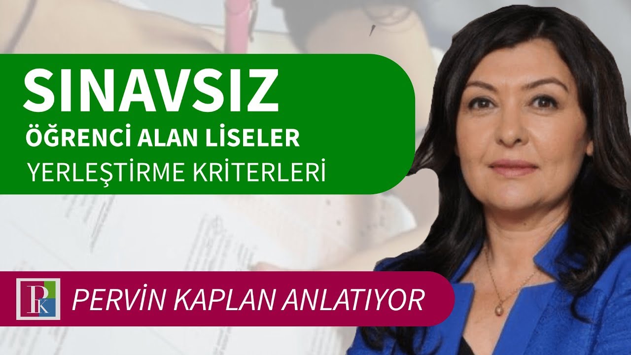 SINAVSIZ &Ouml;ĞRENCİ ALAN LİSELERE YERLEŞTİRME KRİTERLERİ NEDİR?