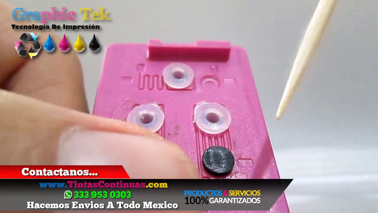 Instalacion Sistema Tinta Continua Impresora HP DeskJet Ink Advantage 4535 Cartuchos HP 664