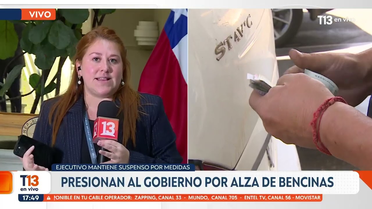 Presionan al gobierno por alza de bencinas