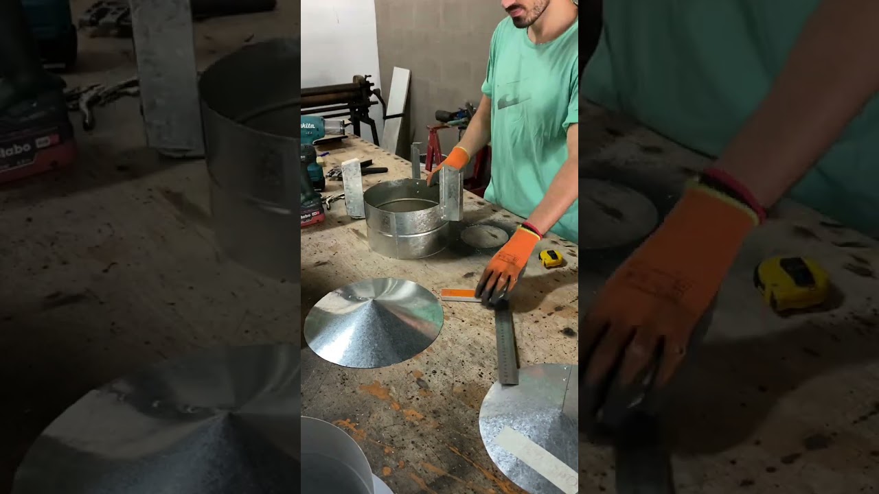 Fabricacion Sombrero Venturi Huracan Chapa Galvanizado