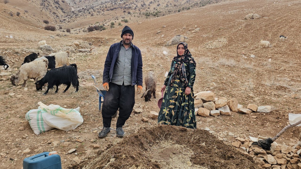 Waiting for water during the war: Ahmad and Farideh's efforts to build a shelter
