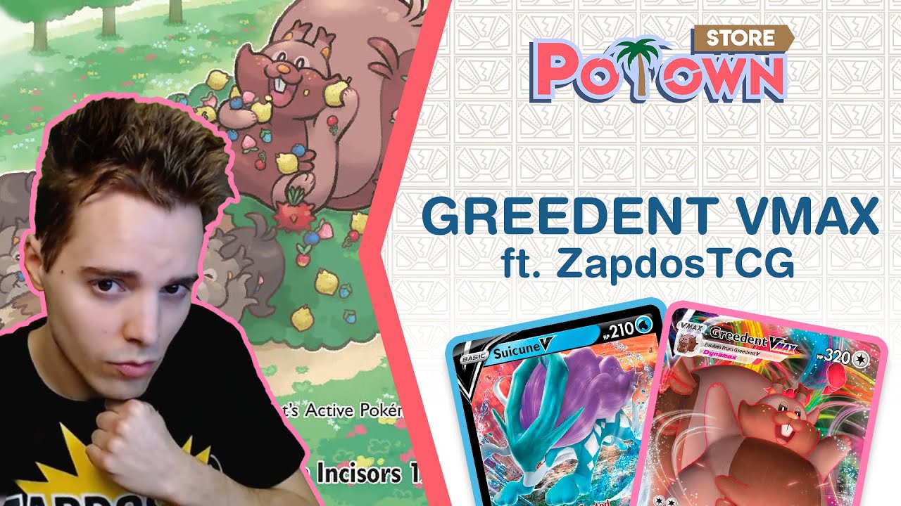 Gimme Gimme, The power of Greedent ft. ZapdosTCG | PoTownStore
