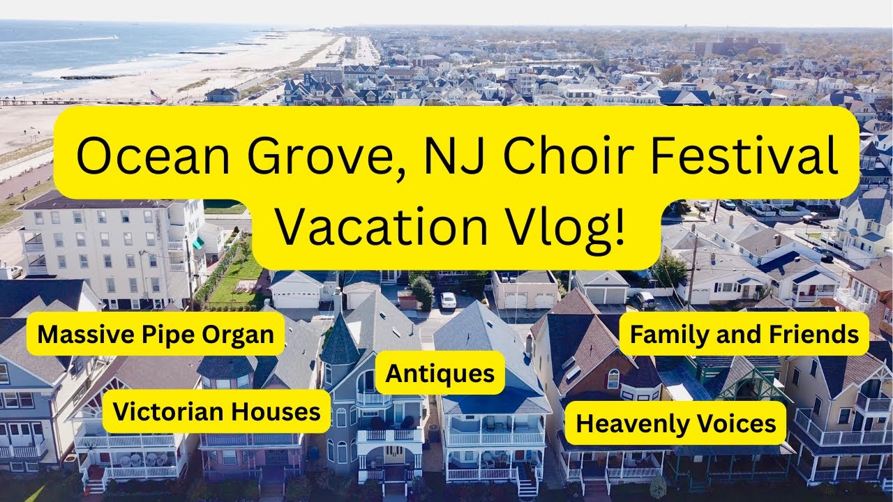 3 Days at the Jersey Shore Vlog!  Meet my mother, Carmen & Heather, too!  Ocean Grove, NJ