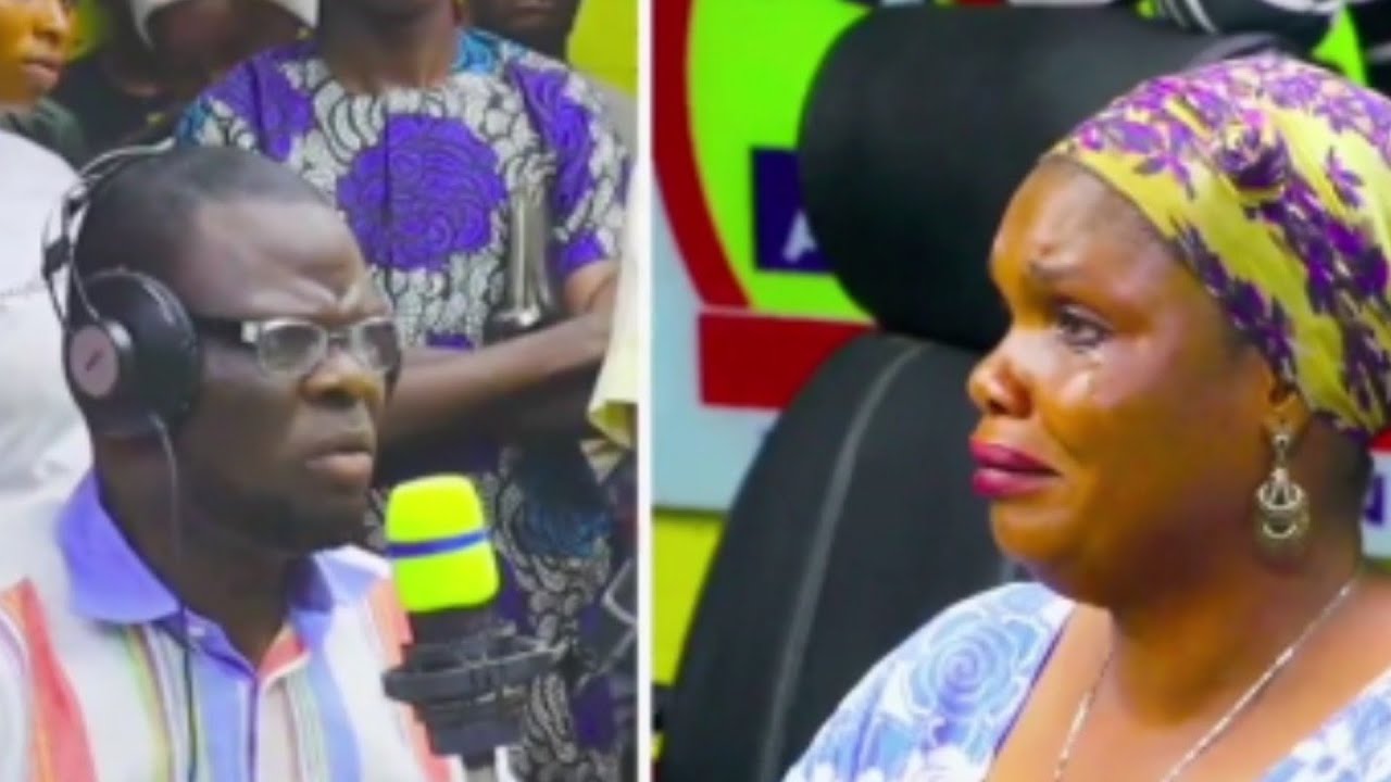 SEE HOW THIS WOMAN ẞÚRST INTO T€ÀRS AS ORIYOMI HAMZAT EXPOSE  HER HUSBAND SEÇRET