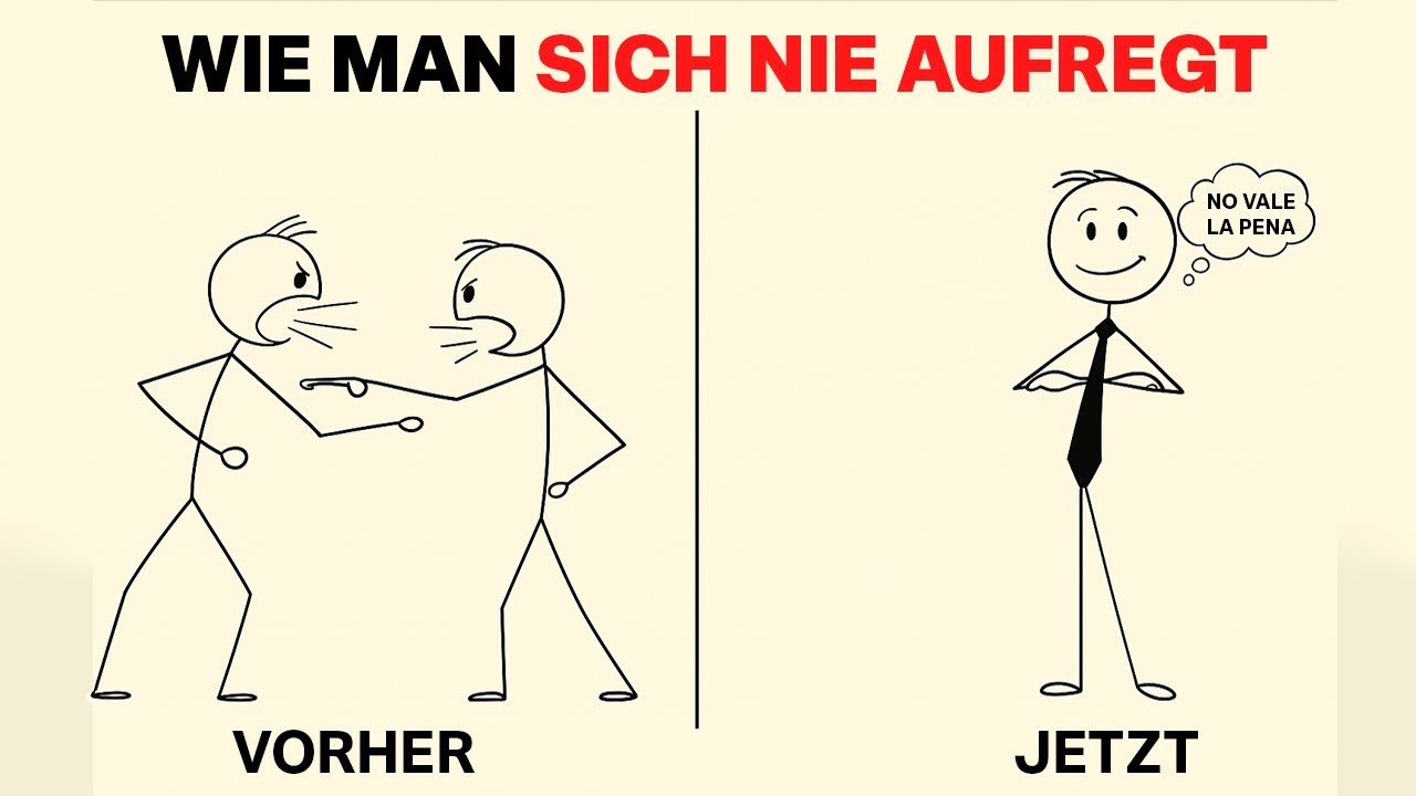 Wie man NIEMALS wütend oder von jemandem genervt wird
