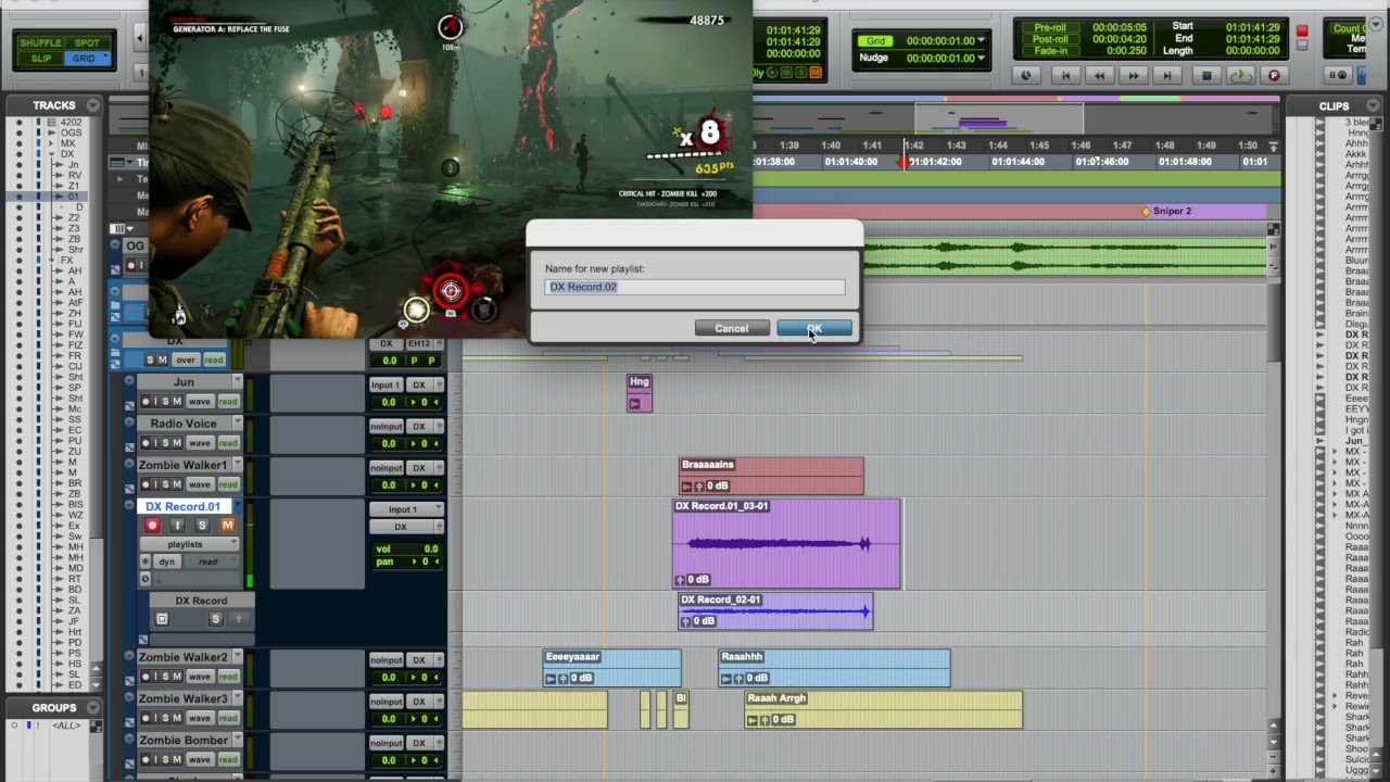 DX - Loop Recording & Comping Takes