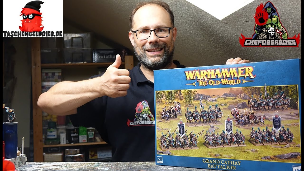 Warhammer The Old World Streitmachtbox - Großkaiserreich Cathay / Grand Cathay Battalion / Unboxing