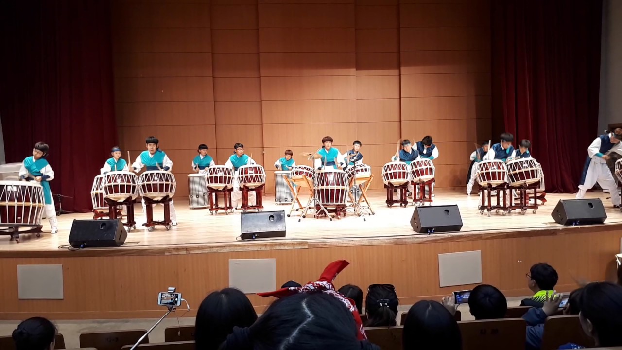하안북초등학교 모듬북공연-두드림