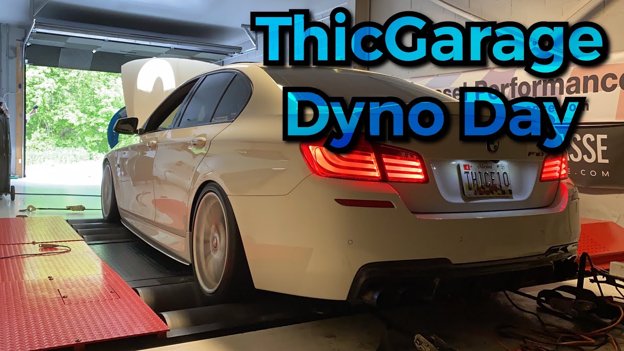 ThicGarage 2013 BMW F10 535i Dyno Day at Kassel Performance