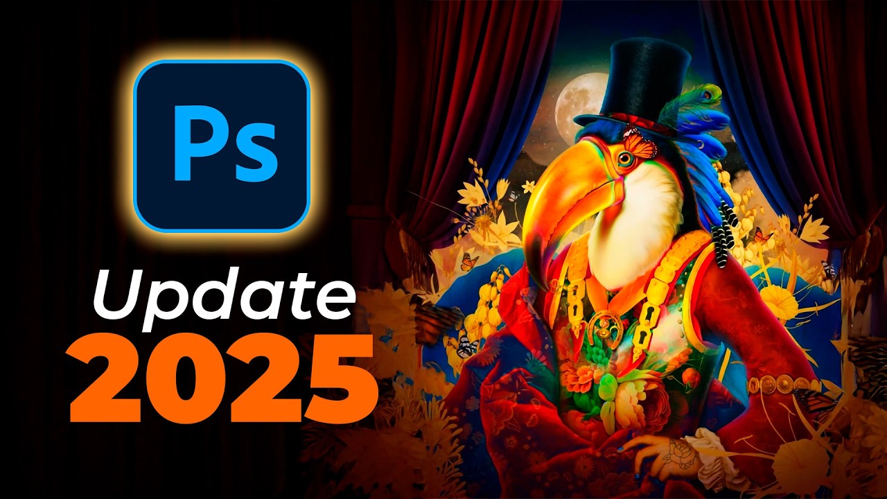PHOTOSHOP 2025: Scopriamo il nuovo aggiornamento e le NUOVE FEATURES