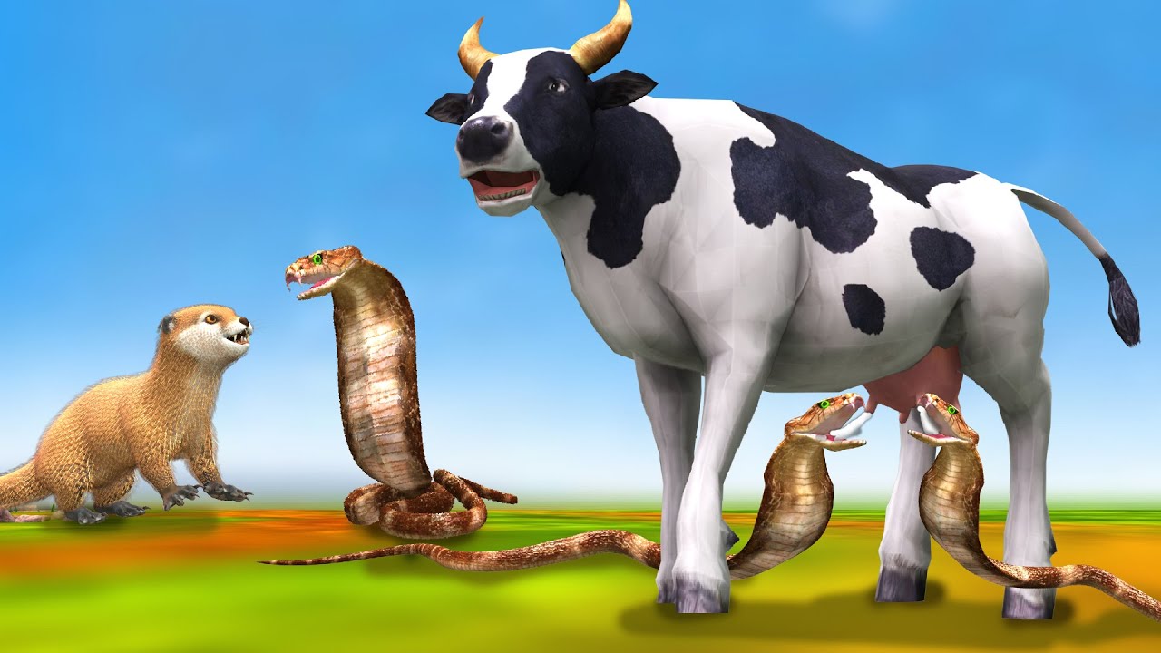सांप गाय का दूध दूध की चोरी | गाय की कहानी Gaay Dudh Ki Chori Snake Cow Milk Thief Hindi Moral Story