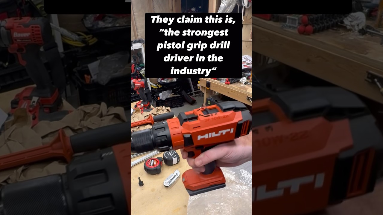 Hilti&rsquo;s New Strongest Drill! #hilti #hiltinuron #tools