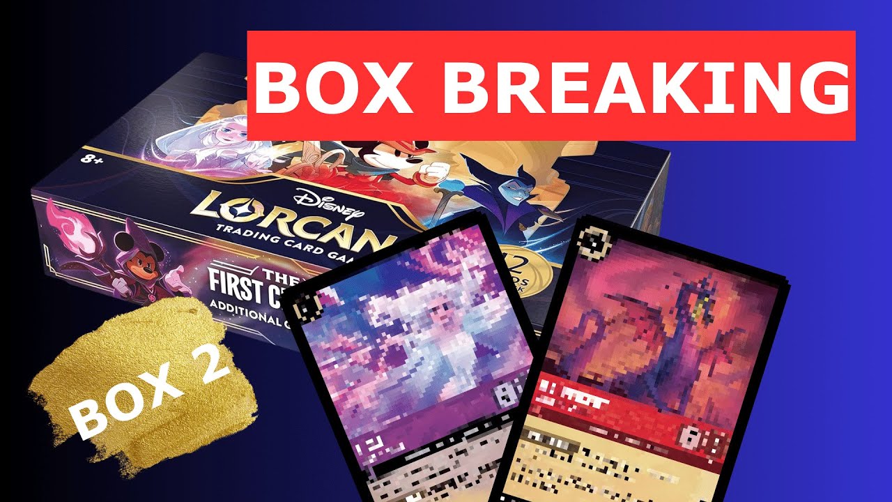 How MANY Legendary Cards??? Breaking Boxes For Value - Lorcana The First Chapter