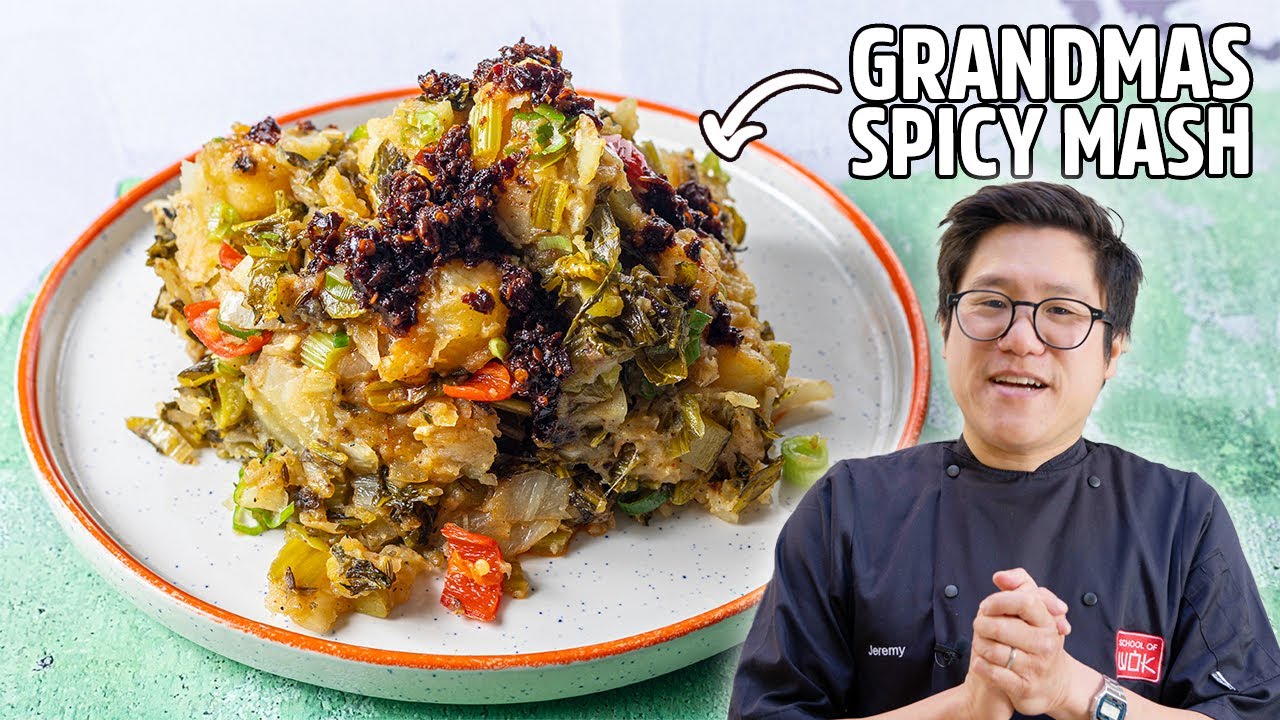 Super Easy Yunnan-style Spicy Mashed Potatoes!