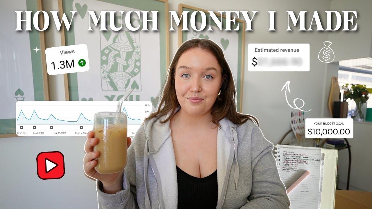 how much youtube paid me in 2024 as a full time creator 💰 *real numbers*