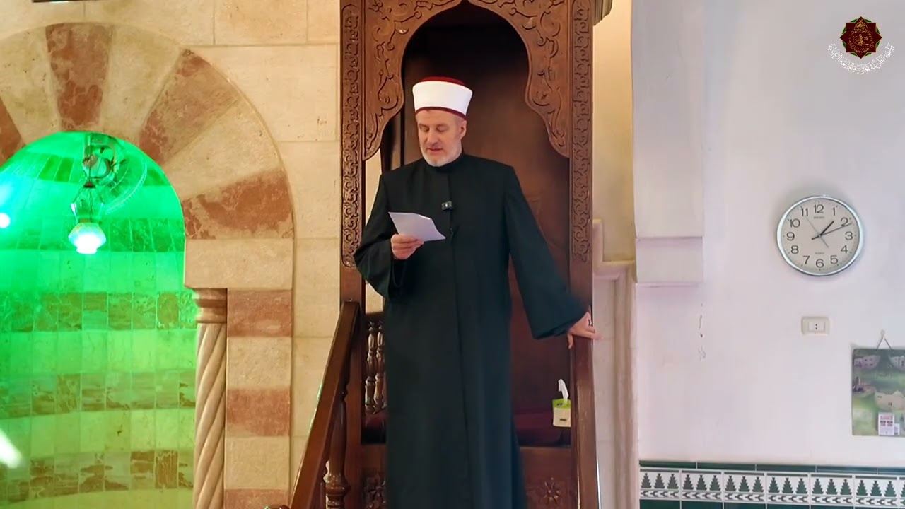 شعائر صلاة الجمعة في زاوية الأشراف في عمان 25 شعبان 1447 هـ