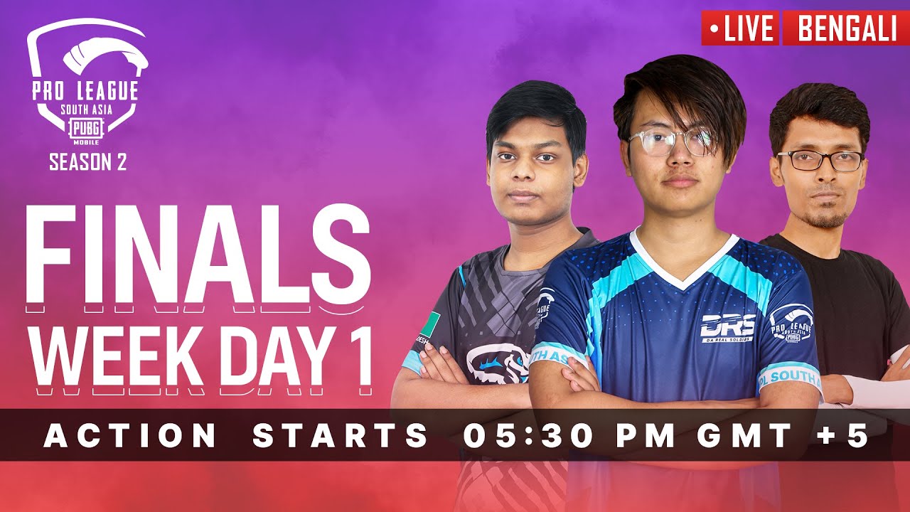 [Bengali] PMPL South Asia  S2 | Finals Day 1 | PUBG MOBILE Pro League 2020