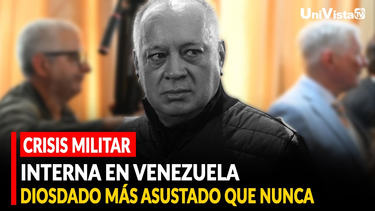 Crisis Militar Interna en Venezuela, Diosdado m&aacute;s asustado que nunca