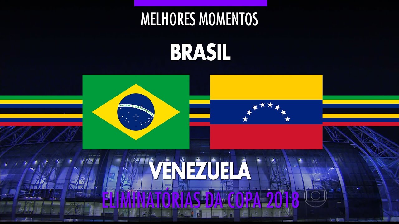 Melhores Momentos - Brasil 3 x 1 Venezuela - Eliminatórias da Copa 2018 - 13/10/2015