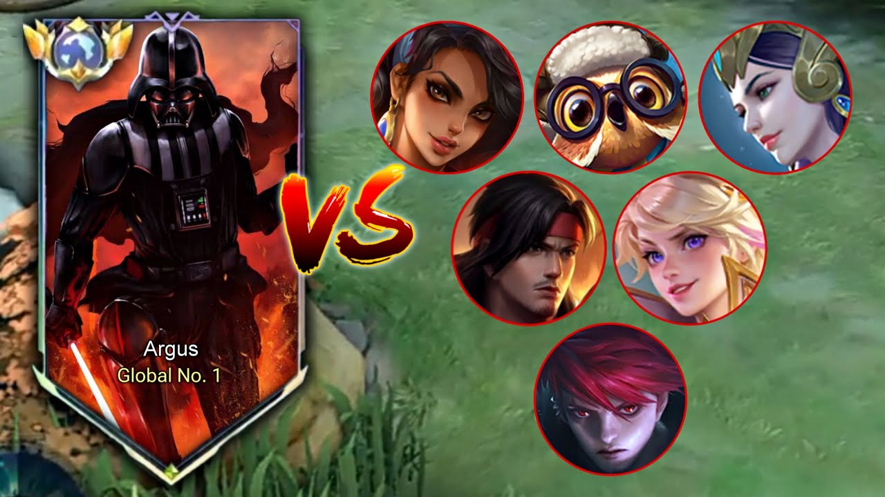 ARGUS VS 6 CROWD CONTROLS IN RANK GAME!!😈 HARD SOLO RANK MATCH