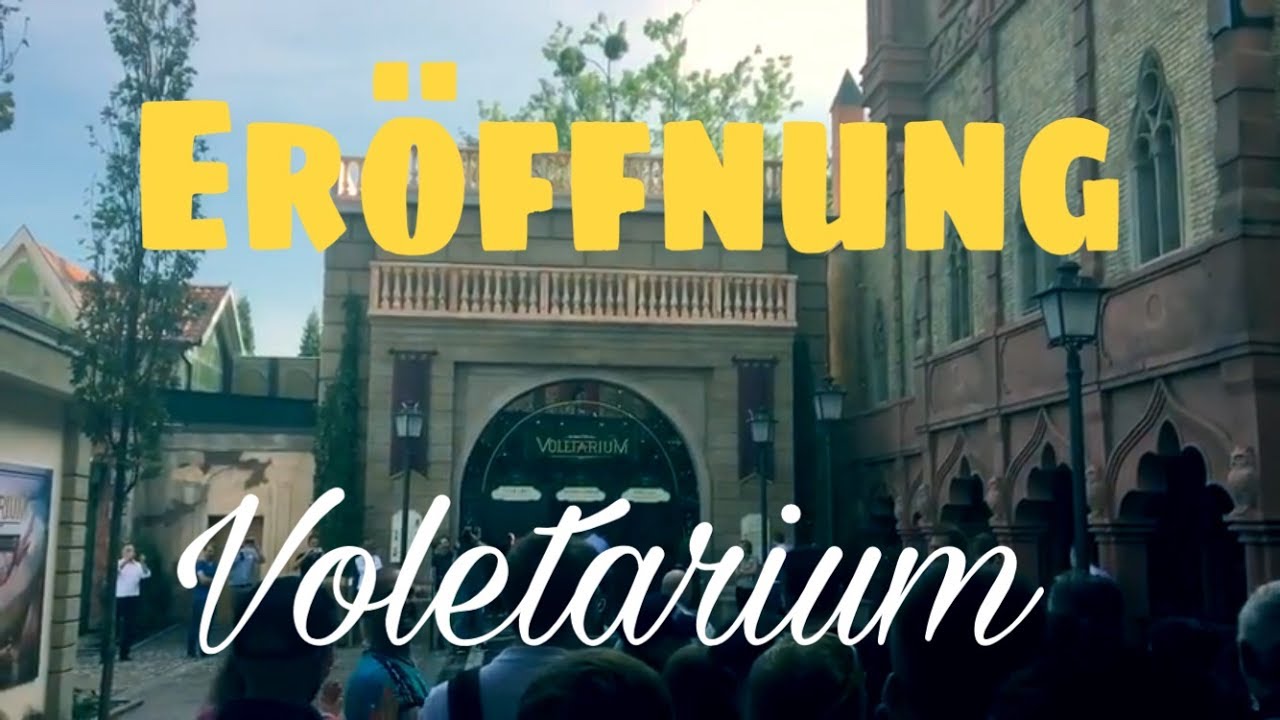 Eröffnung des Voletarium im Europapark |Epfan95 Videoblog #5|