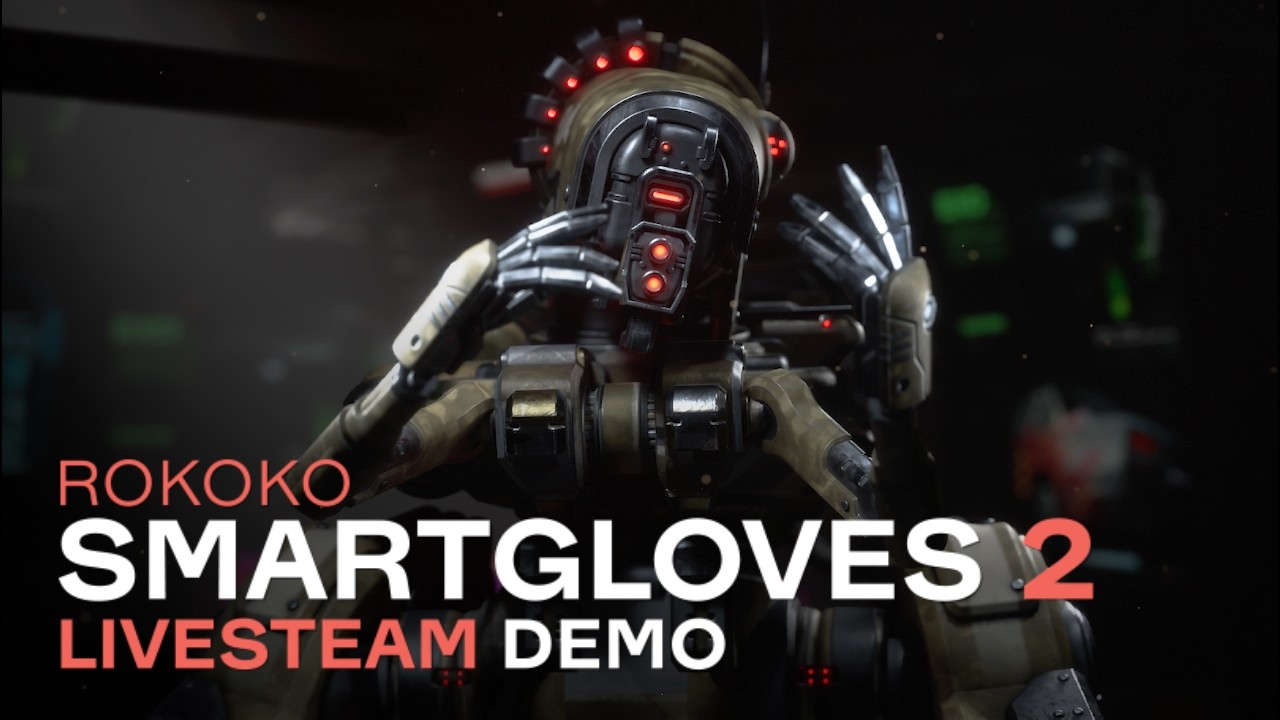 LIVE DEMO: Smartgloves 2 | Rokoko Office Hour