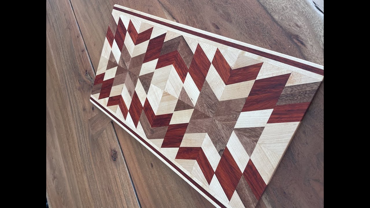 How to Make a Native American Style Pattern Cutting Board