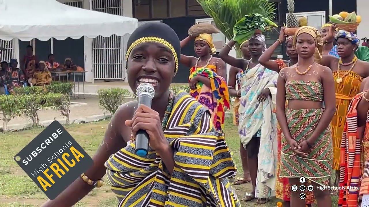 Intense Display Of The Bono Ahafo Culture By Ahantaman Girls SHS.