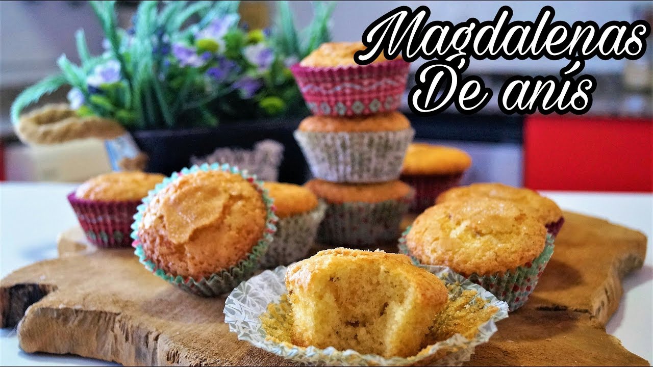 Elaboración Sencilla de Magdalenas Caseras con Anís: Una Sorpresa Garantizada