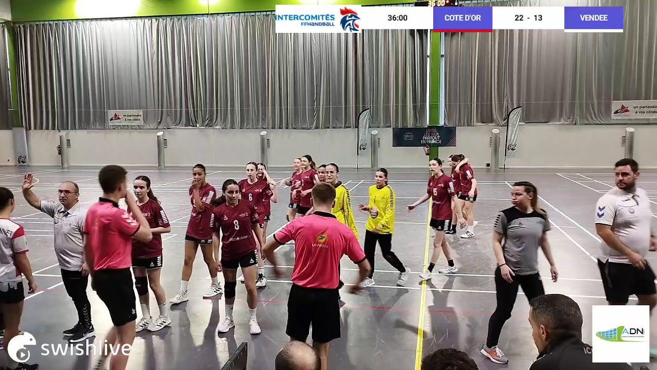 INTERCOMITÉS INTERRÉGIONNAUX (match qualificatif #2) - COTE D'OR VS VENDEE
