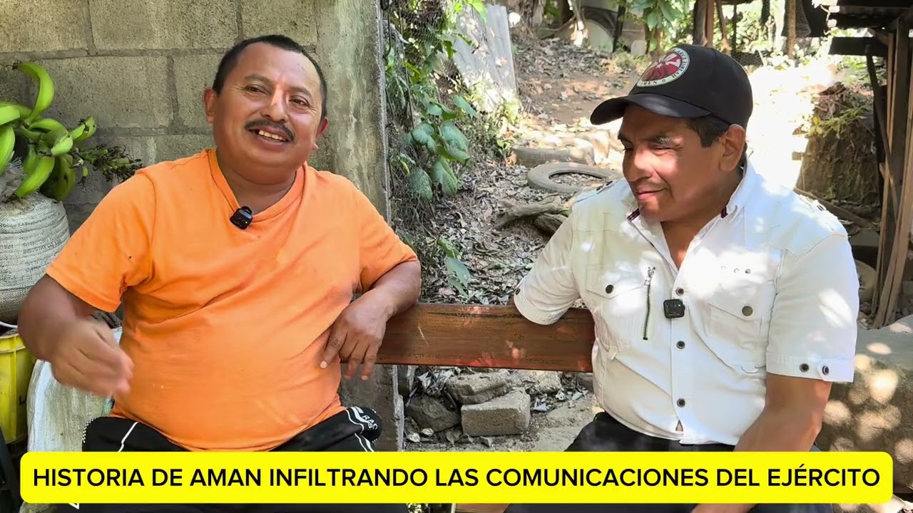 HISTORIA DE AMAN INFILTRANDO LAS COMUNICACIONES DEL EJERCITO