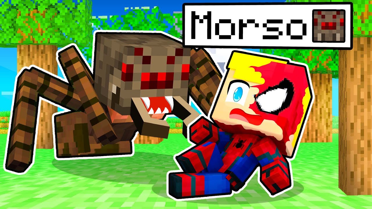 MORSO Da Un RAGNO! - Minecraft ITA