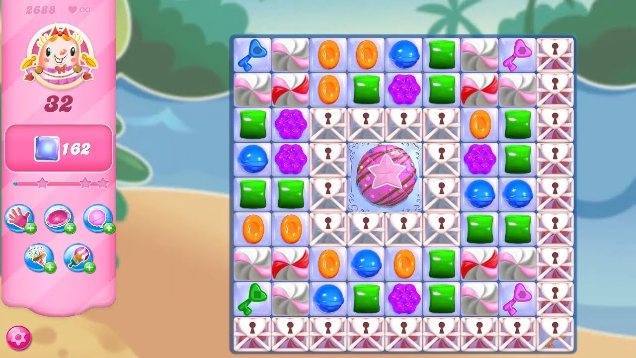 Candy Crush Saga LEVEL 2688 NO BOOSTERS (new version)🔄✅