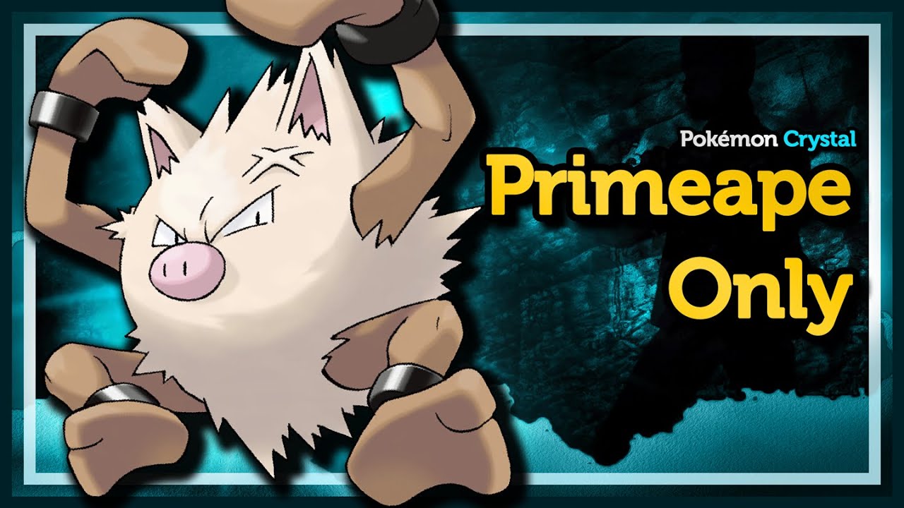 How fast can I beat Pokémon Crystal with Primeape only? - Pokémon Crystal Solo Challenge
