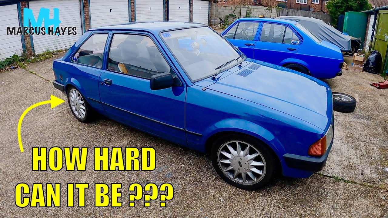 Замена заднего ступичного подшипника Mk3 Escort.