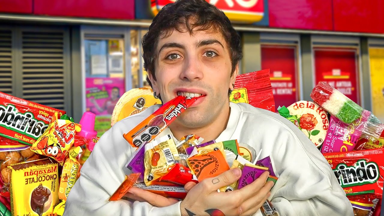 probando dulces mexicanos 🌶️