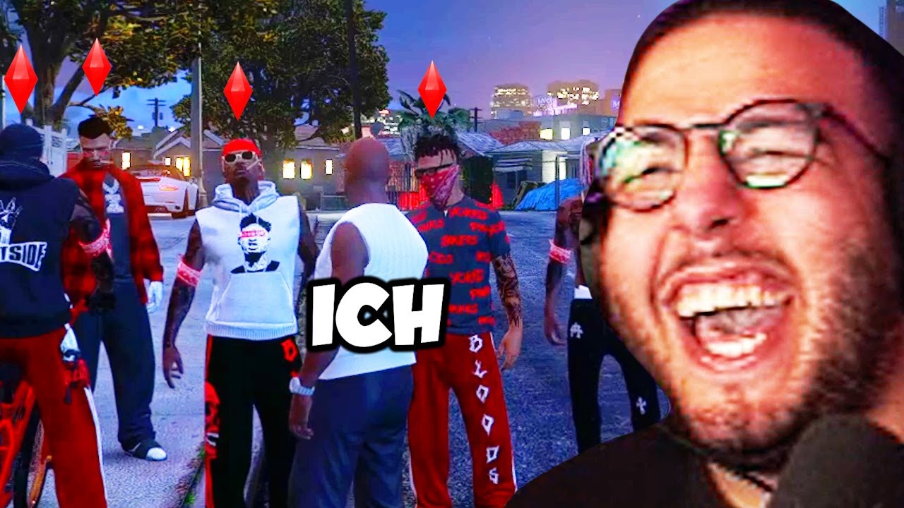 20 Kriminelle Gangster wollen meinen Arsch 😂 | GTA RolePlay