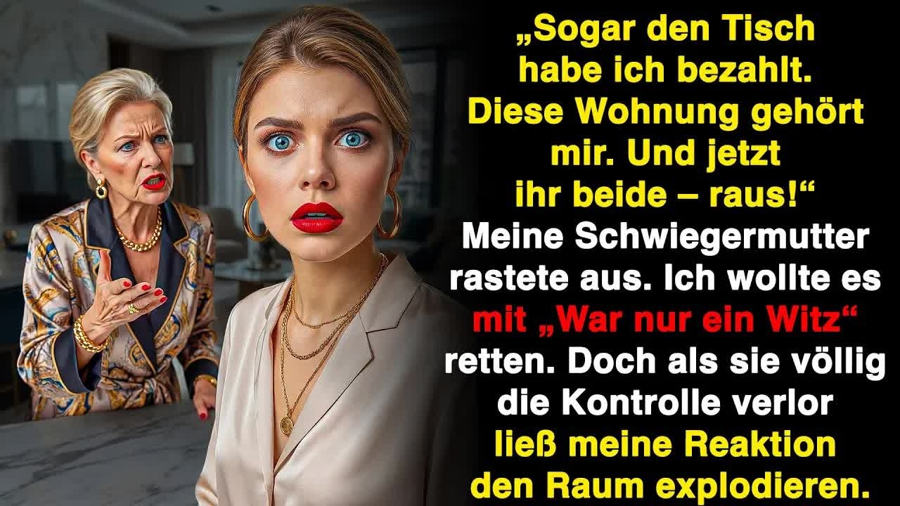 „Den Tisch hab ich bezahlt, die Wohnung gehört mir  Ihr beide – raus!“ Dann eskalierte alles