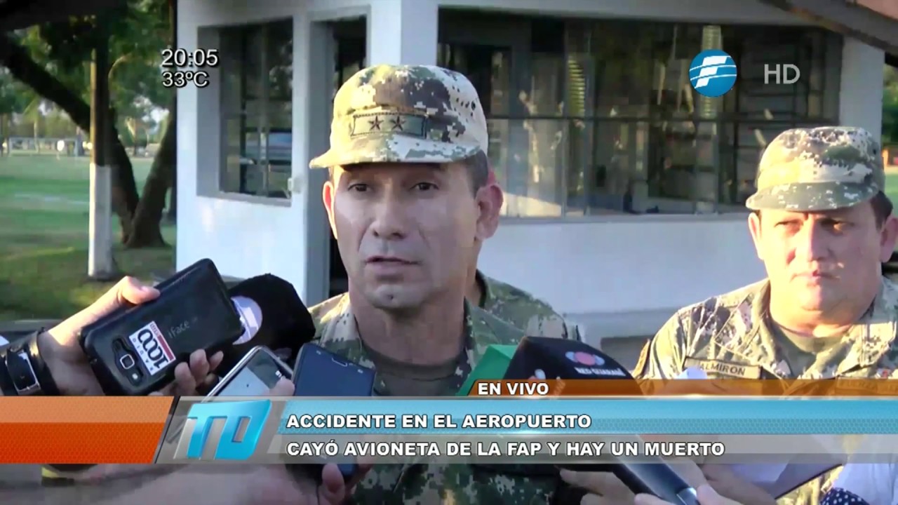 Militar muere tras caída de avioneta en el aeropuerto Silvio Pettirossi