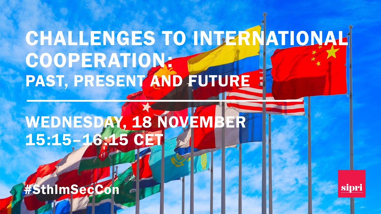 Challenges to international cooperation: Past, present and future