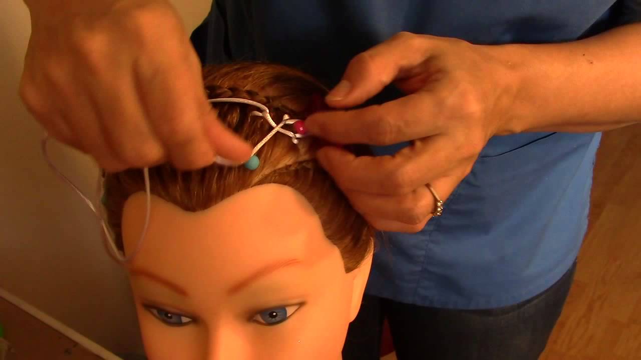 Encintado Con Perlas para Peinado de Niña - Headband for Girls with Ribbon and Pearls