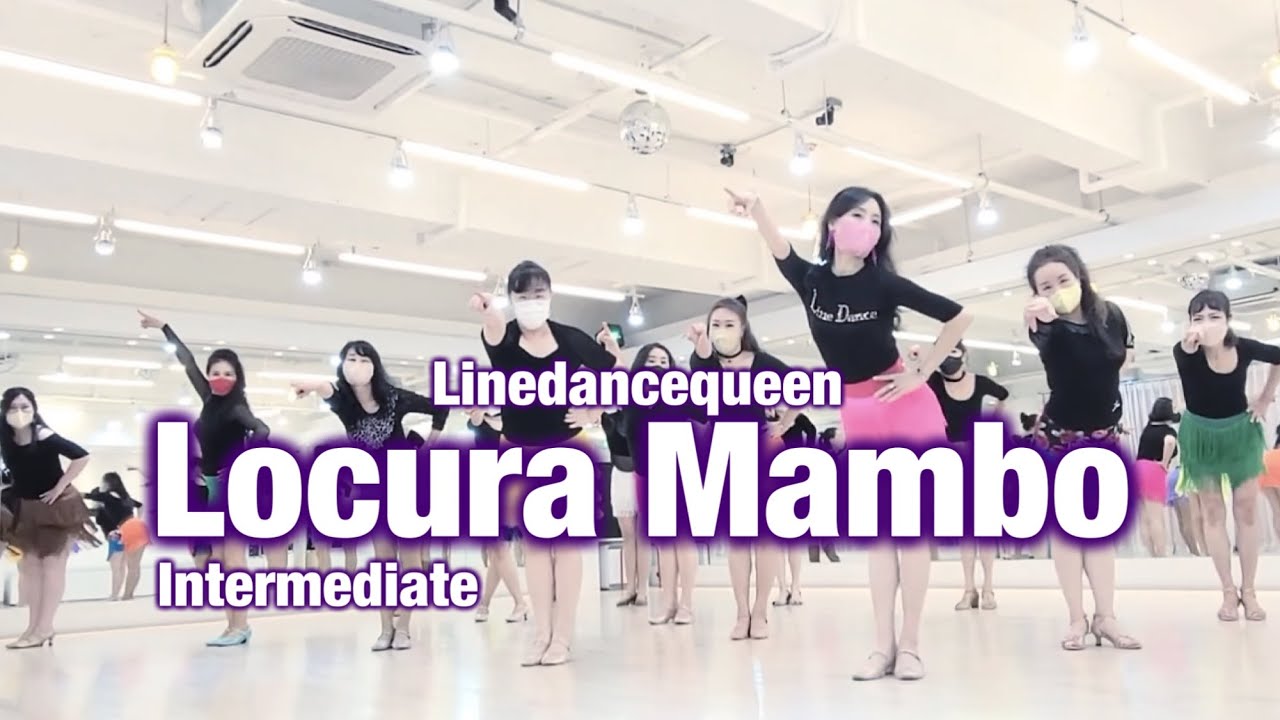 Locura Mambo Line Dance l Intermediate l 로쿠라 맘보 라인댄스ㅣLinedancequeen