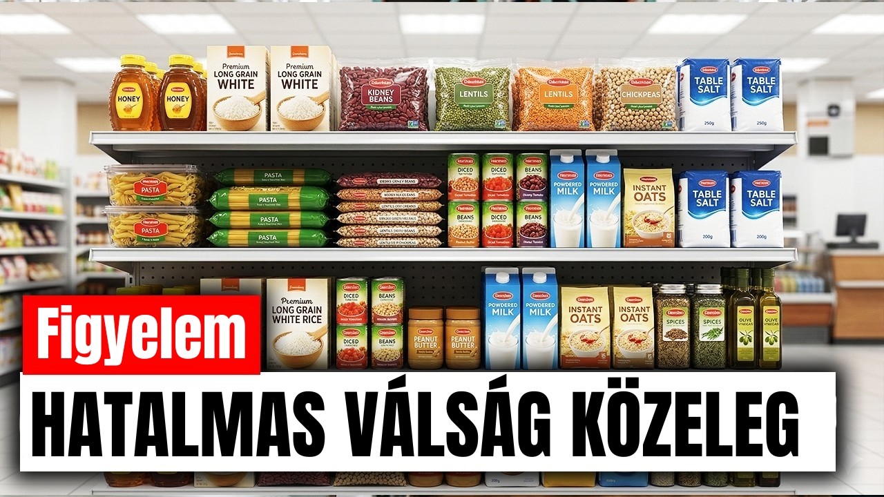 13 T&uacute;l&eacute;lő &Eacute;lelmiszer, Amelyet Fel Kell Halmozni Ebben A V&aacute;ls&aacute;gban (Soha Nem J&aacute;rnak Le)