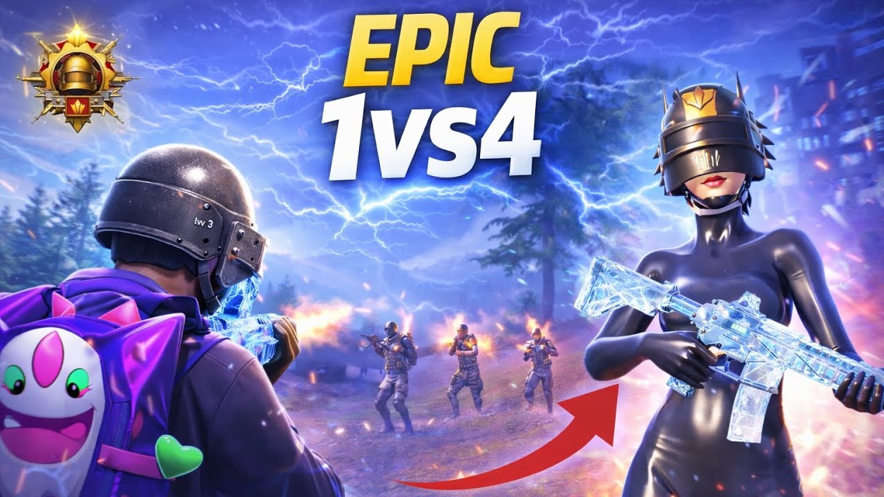 ТАКОЙ ИГРЫ НЕ БЫВАЕТ БЕЗУМИЕ 1VS4 1VS3! Я БЫЛ ЗАЖАТ! 😱 PUBG MOBILE