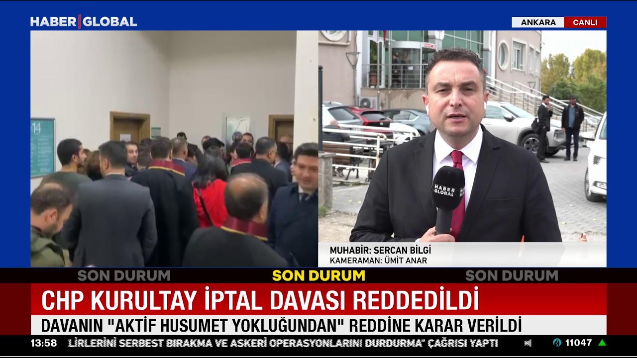 SON DAKİKA! CHP'nin Mutlak Butlan Davası Reddedildi!